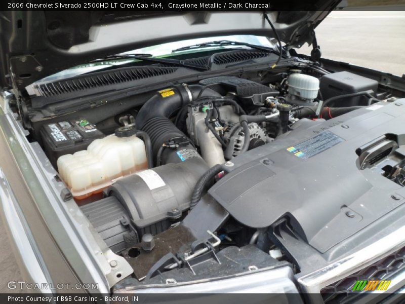 Graystone Metallic / Dark Charcoal 2006 Chevrolet Silverado 2500HD LT Crew Cab 4x4