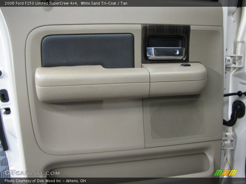 White Sand Tri-Coat / Tan 2008 Ford F150 Limited SuperCrew 4x4