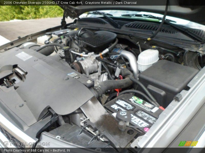 Graystone Metallic / Dark Charcoal 2006 Chevrolet Silverado 2500HD LT Crew Cab 4x4