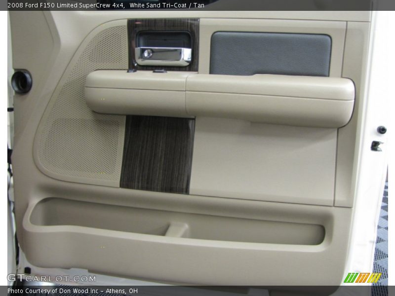 White Sand Tri-Coat / Tan 2008 Ford F150 Limited SuperCrew 4x4