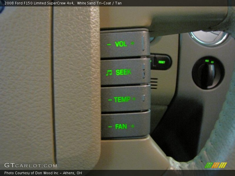Controls of 2008 F150 Limited SuperCrew 4x4