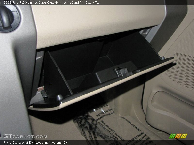 White Sand Tri-Coat / Tan 2008 Ford F150 Limited SuperCrew 4x4