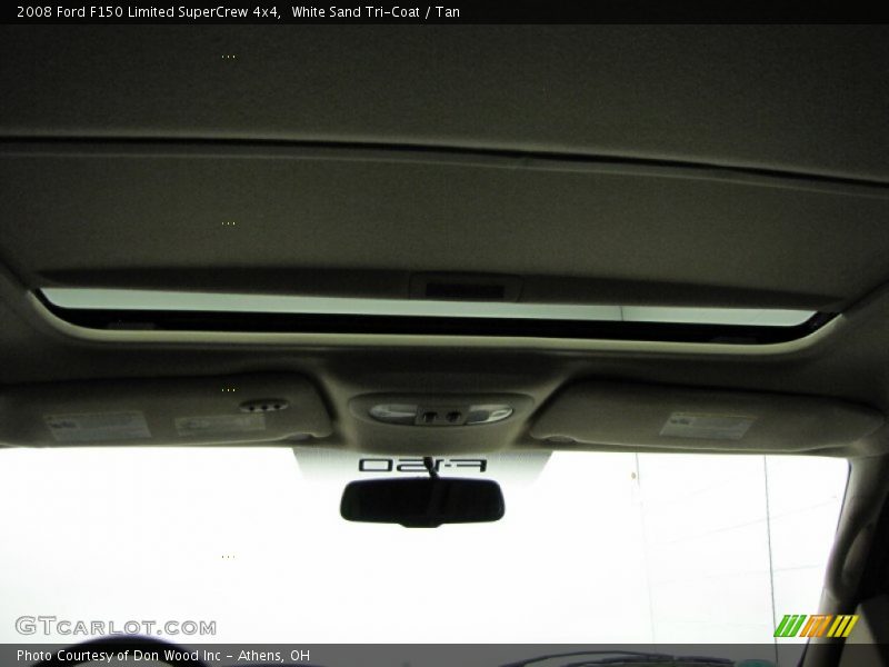 White Sand Tri-Coat / Tan 2008 Ford F150 Limited SuperCrew 4x4