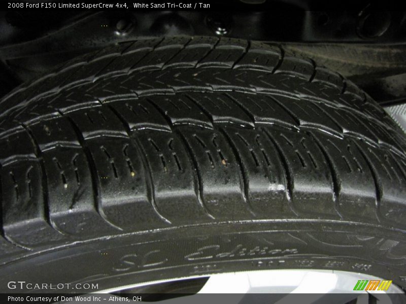 White Sand Tri-Coat / Tan 2008 Ford F150 Limited SuperCrew 4x4