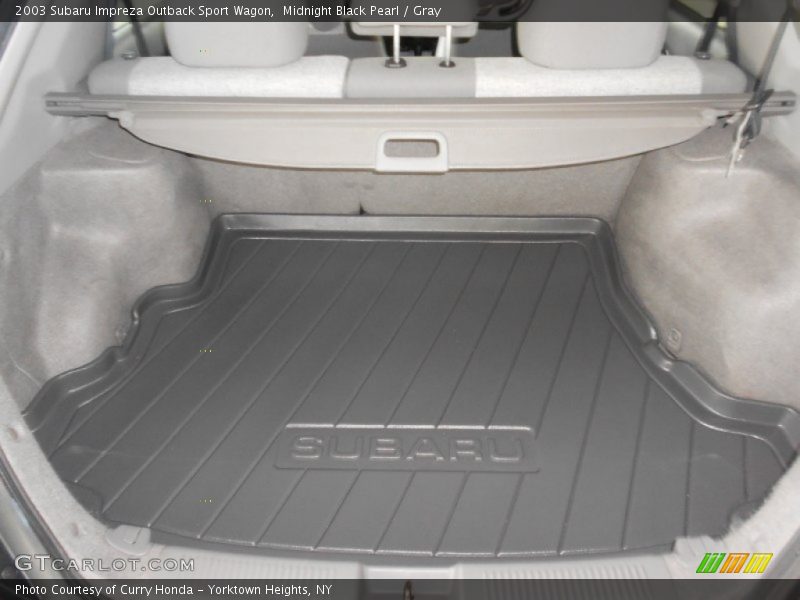  2003 Impreza Outback Sport Wagon Trunk