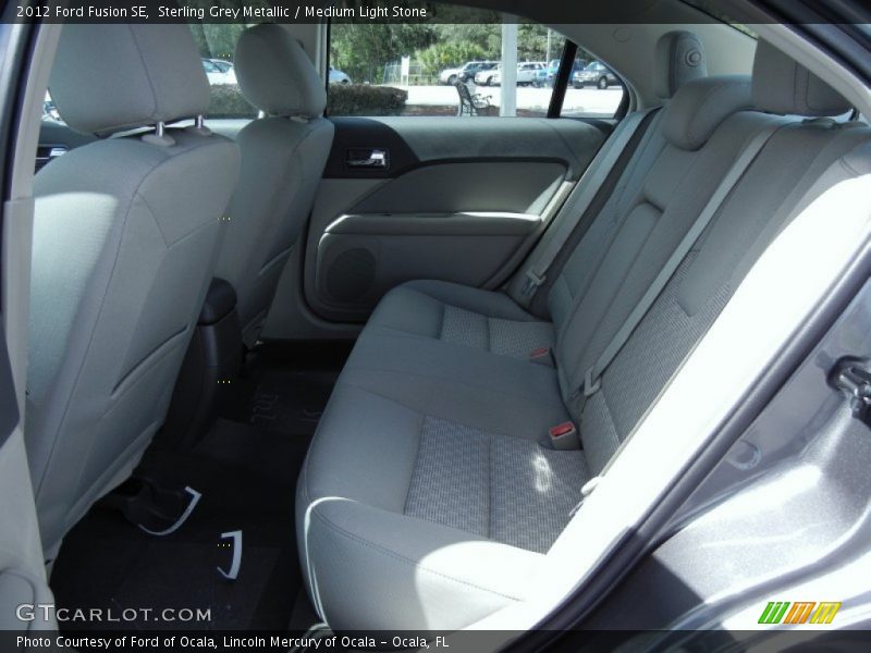 Sterling Grey Metallic / Medium Light Stone 2012 Ford Fusion SE