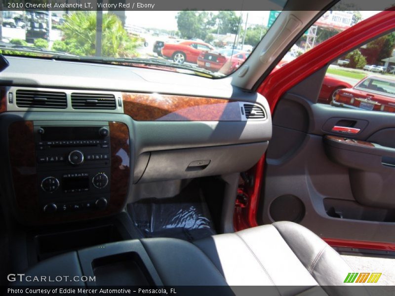 Victory Red / Ebony 2010 Chevrolet Avalanche LT