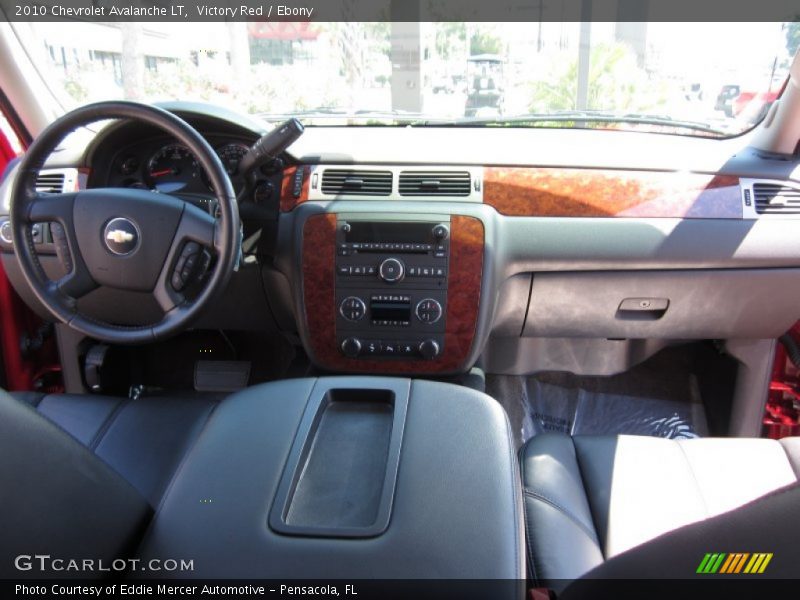 Victory Red / Ebony 2010 Chevrolet Avalanche LT
