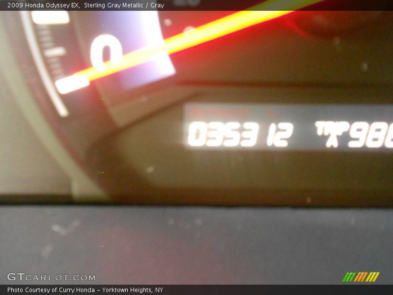 Sterling Gray Metallic / Gray 2009 Honda Odyssey EX