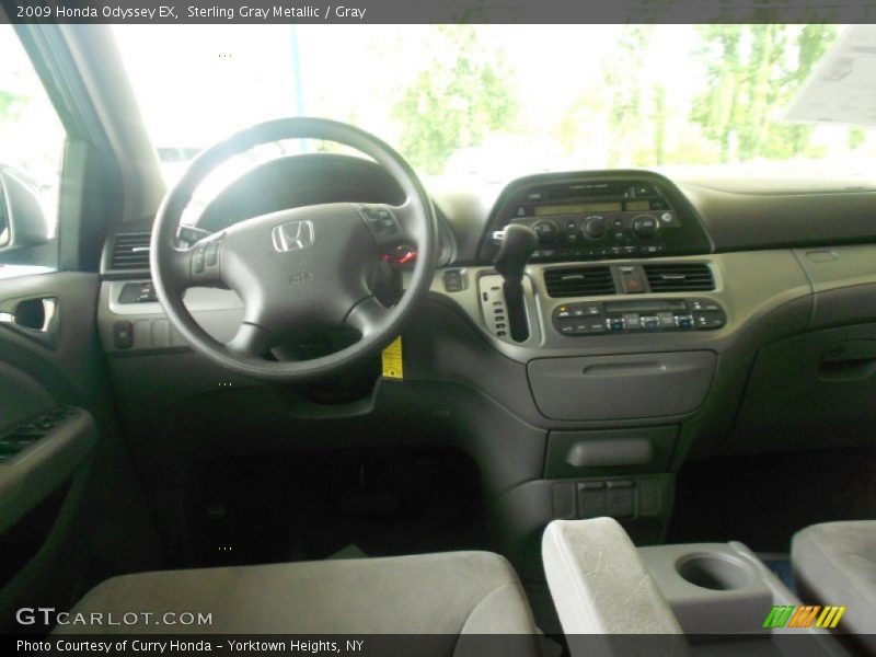 Sterling Gray Metallic / Gray 2009 Honda Odyssey EX
