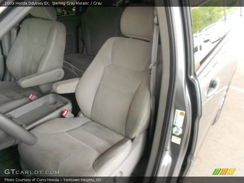 Sterling Gray Metallic / Gray 2009 Honda Odyssey EX