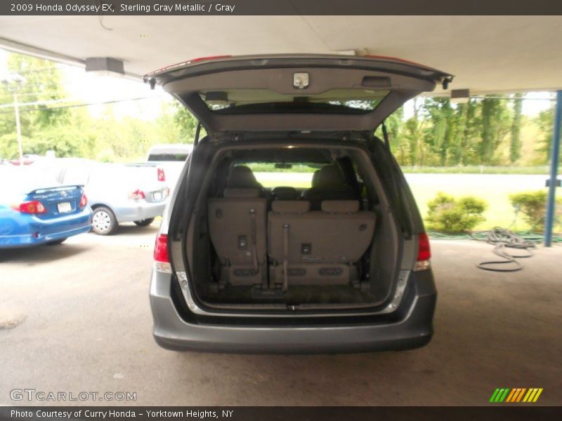 Sterling Gray Metallic / Gray 2009 Honda Odyssey EX