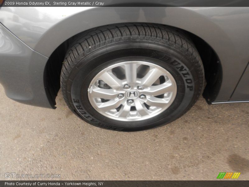 Sterling Gray Metallic / Gray 2009 Honda Odyssey EX