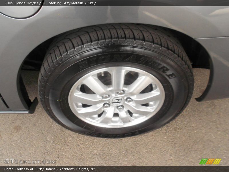 Sterling Gray Metallic / Gray 2009 Honda Odyssey EX