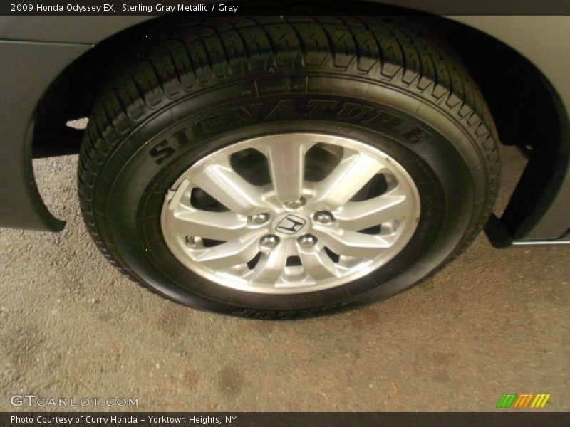 Sterling Gray Metallic / Gray 2009 Honda Odyssey EX