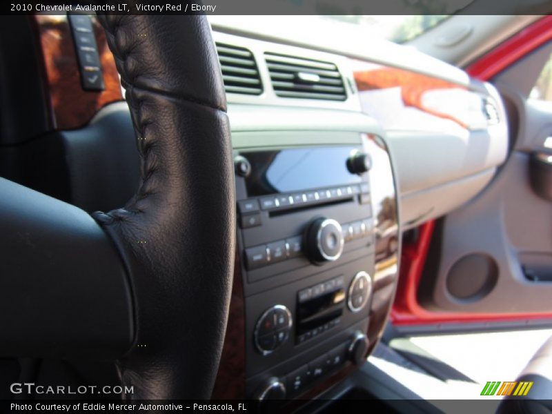 Victory Red / Ebony 2010 Chevrolet Avalanche LT