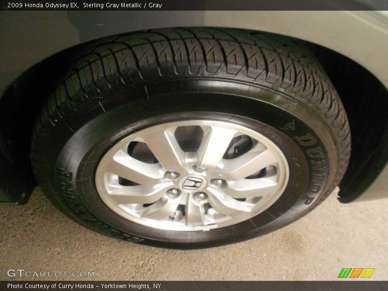 Sterling Gray Metallic / Gray 2009 Honda Odyssey EX