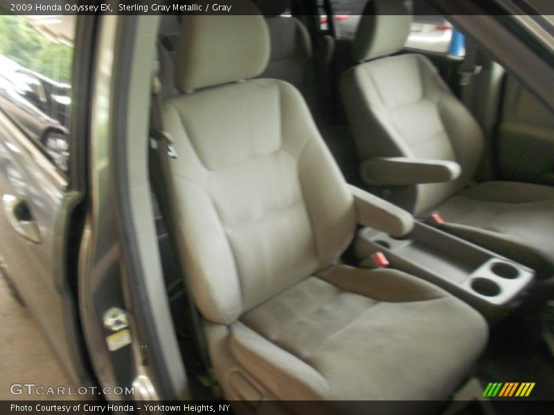 Sterling Gray Metallic / Gray 2009 Honda Odyssey EX