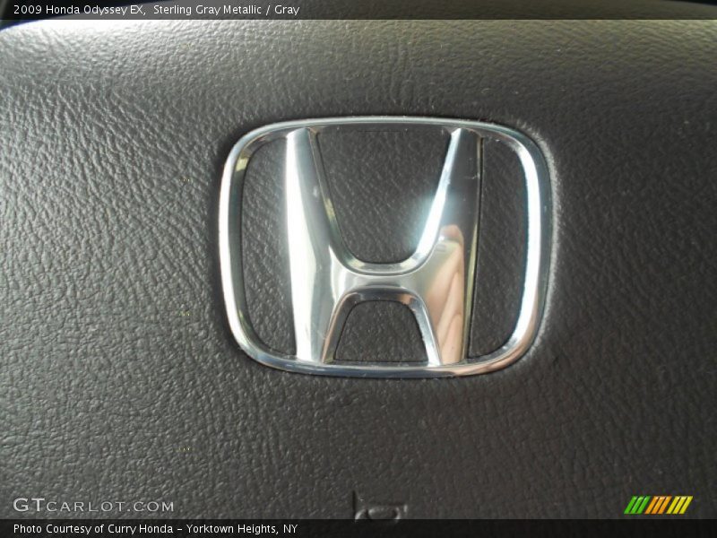 Sterling Gray Metallic / Gray 2009 Honda Odyssey EX