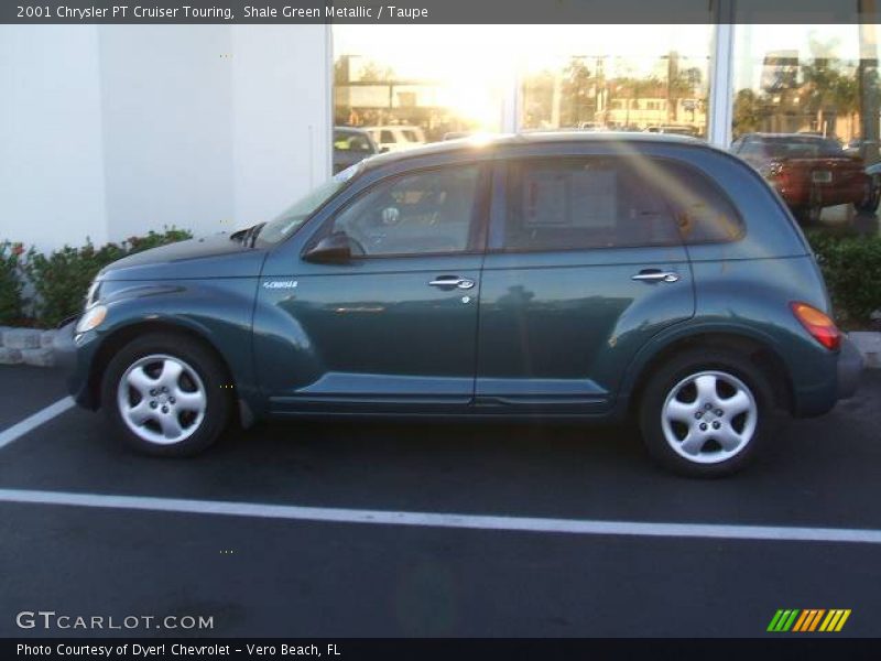 Shale Green Metallic / Taupe 2001 Chrysler PT Cruiser Touring
