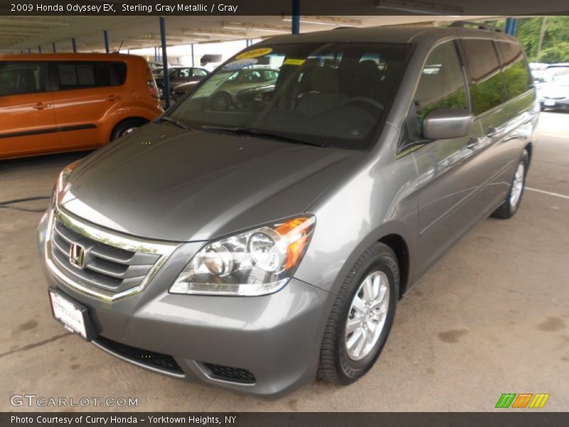 Sterling Gray Metallic / Gray 2009 Honda Odyssey EX