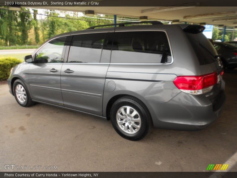 Sterling Gray Metallic / Gray 2009 Honda Odyssey EX