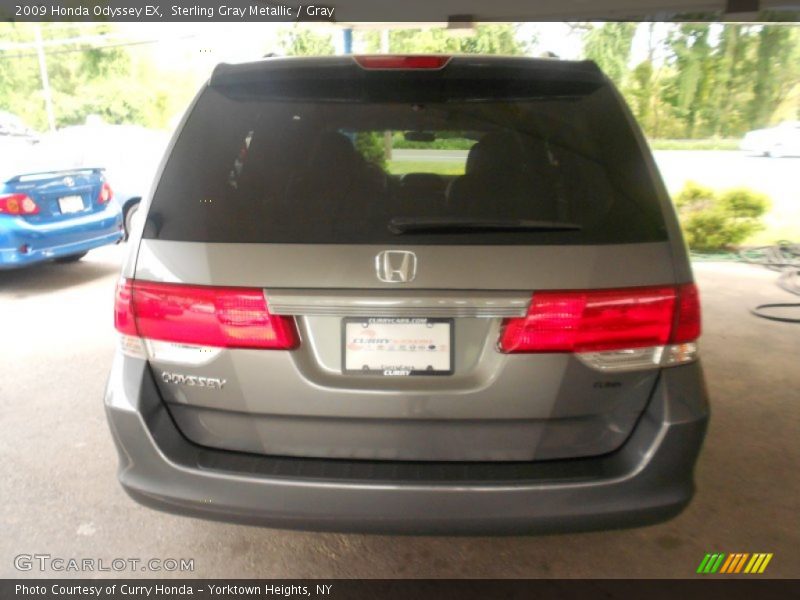 Sterling Gray Metallic / Gray 2009 Honda Odyssey EX