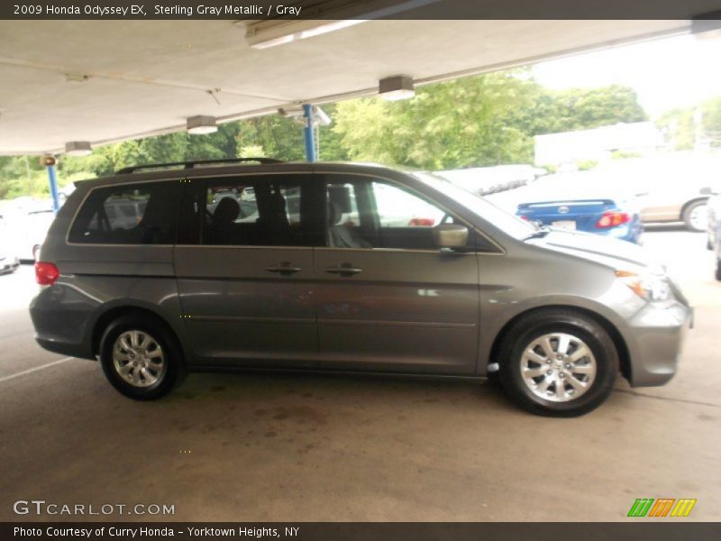 Sterling Gray Metallic / Gray 2009 Honda Odyssey EX