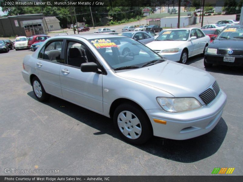 Front 3/4 View of 2002 Lancer ES