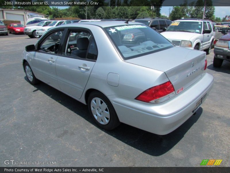 Munich Silver Metallic / Gray 2002 Mitsubishi Lancer ES