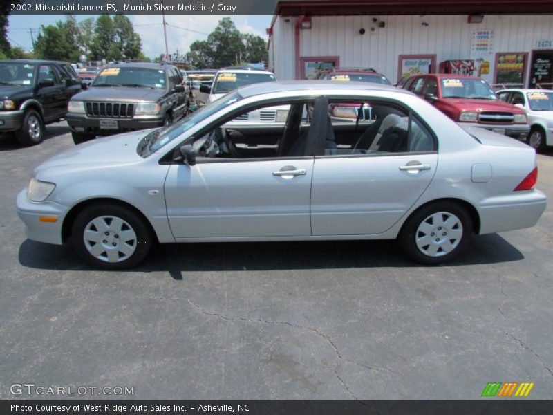 Munich Silver Metallic / Gray 2002 Mitsubishi Lancer ES