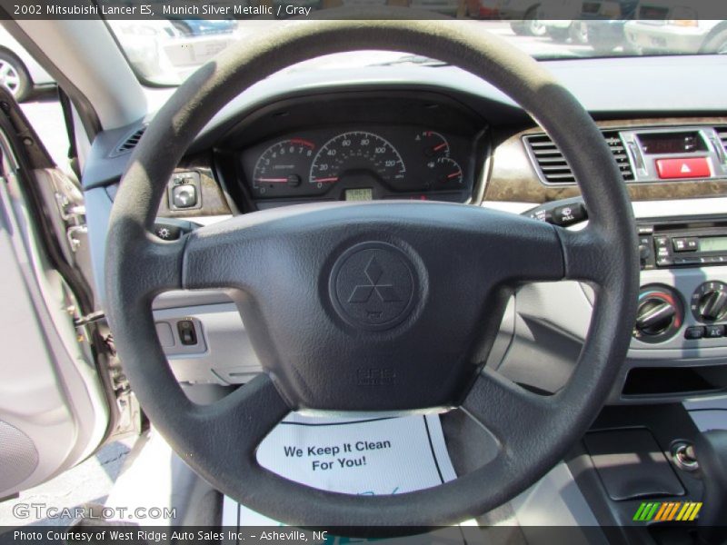 Munich Silver Metallic / Gray 2002 Mitsubishi Lancer ES