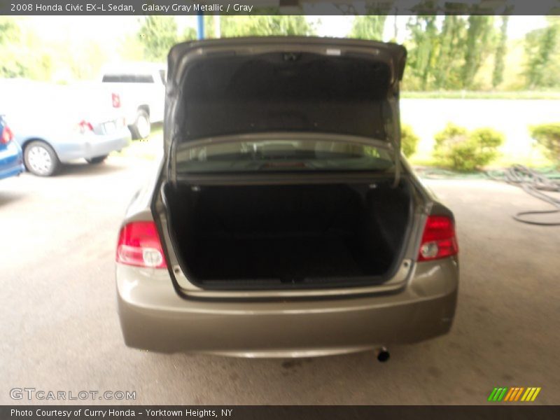 Galaxy Gray Metallic / Gray 2008 Honda Civic EX-L Sedan