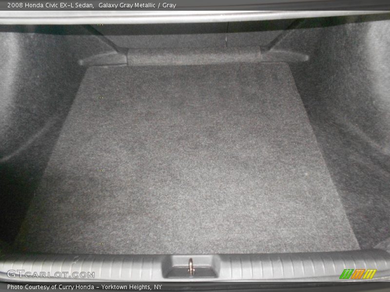 Galaxy Gray Metallic / Gray 2008 Honda Civic EX-L Sedan