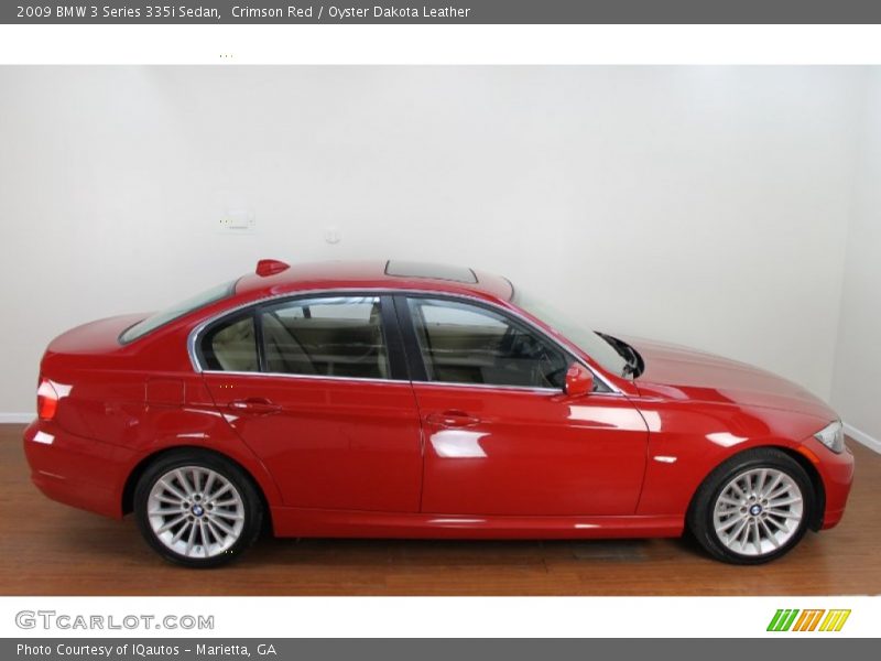 Crimson Red / Oyster Dakota Leather 2009 BMW 3 Series 335i Sedan