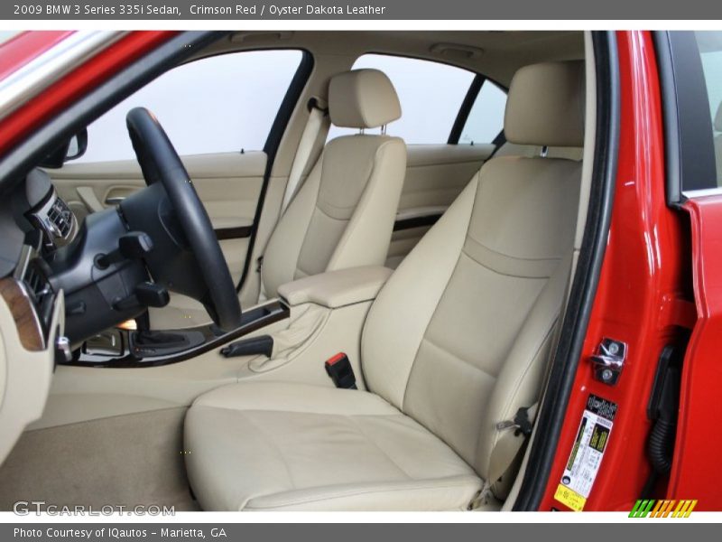 Crimson Red / Oyster Dakota Leather 2009 BMW 3 Series 335i Sedan