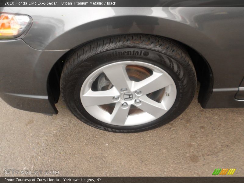 Urban Titanium Metallic / Black 2010 Honda Civic LX-S Sedan