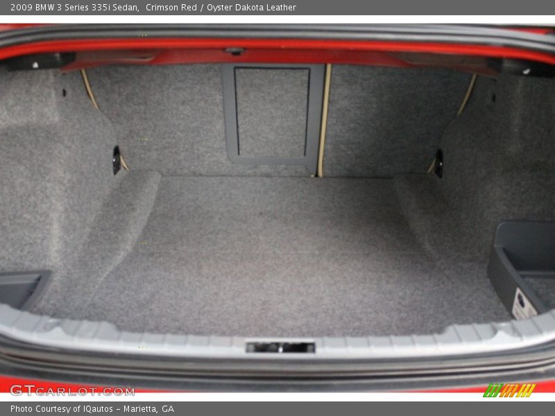  2009 3 Series 335i Sedan Trunk