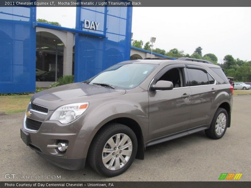 Mocha Steel Metallic / Light Titanium/Jet Black 2011 Chevrolet Equinox LT