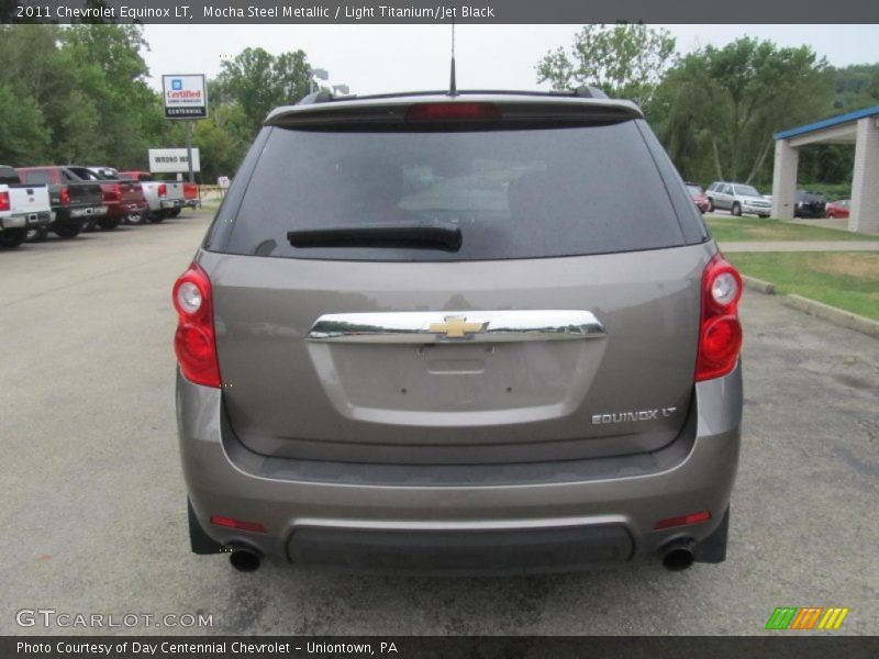 Mocha Steel Metallic / Light Titanium/Jet Black 2011 Chevrolet Equinox LT