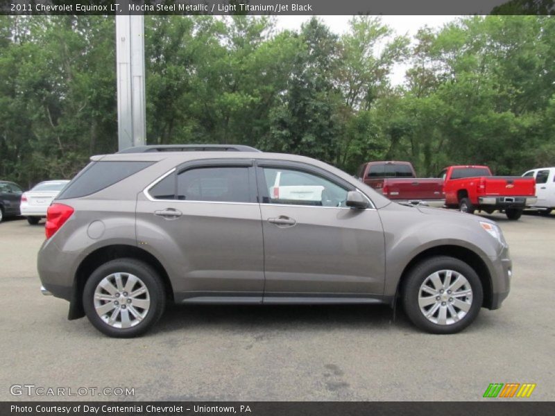 Mocha Steel Metallic / Light Titanium/Jet Black 2011 Chevrolet Equinox LT