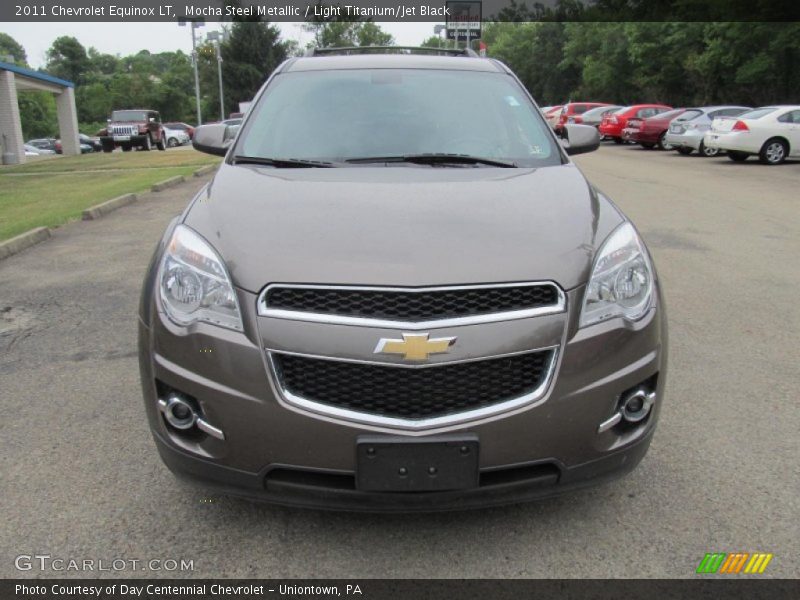 Mocha Steel Metallic / Light Titanium/Jet Black 2011 Chevrolet Equinox LT