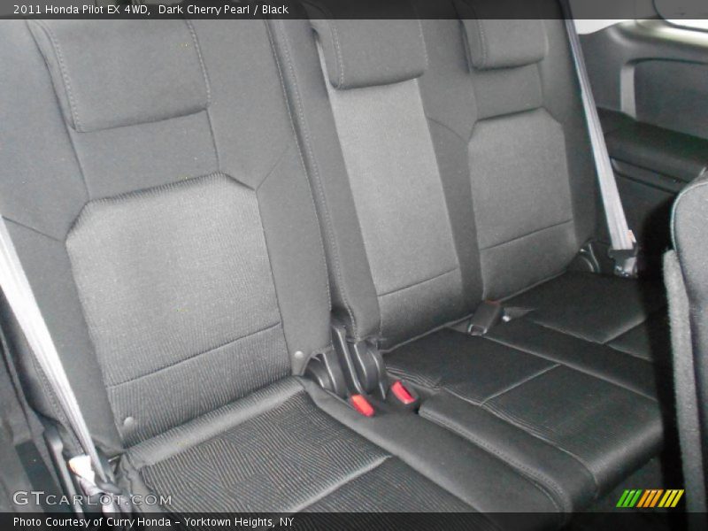 Dark Cherry Pearl / Black 2011 Honda Pilot EX 4WD