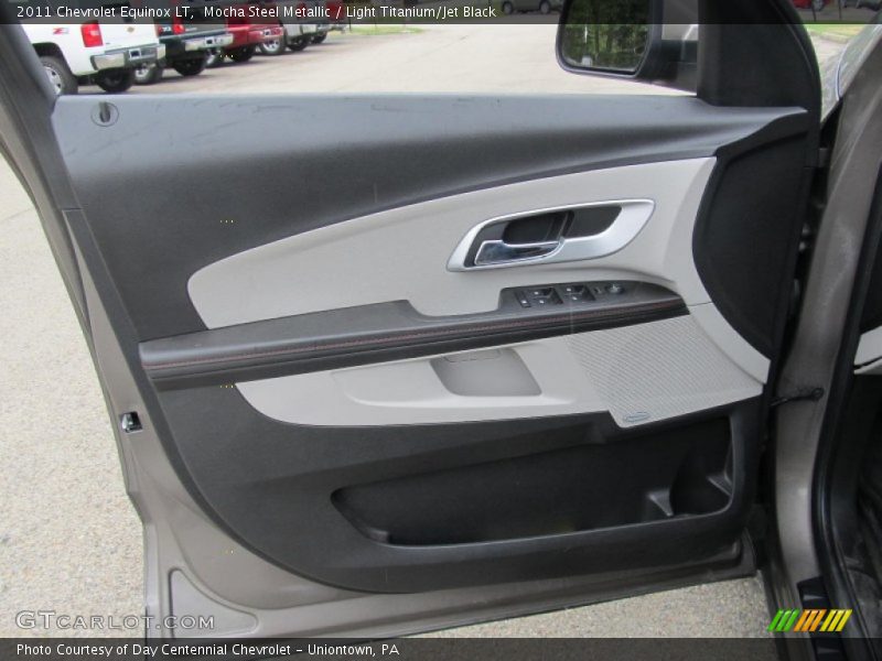 Mocha Steel Metallic / Light Titanium/Jet Black 2011 Chevrolet Equinox LT