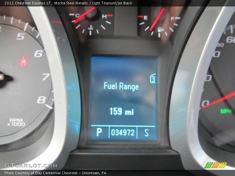 Mocha Steel Metallic / Light Titanium/Jet Black 2011 Chevrolet Equinox LT