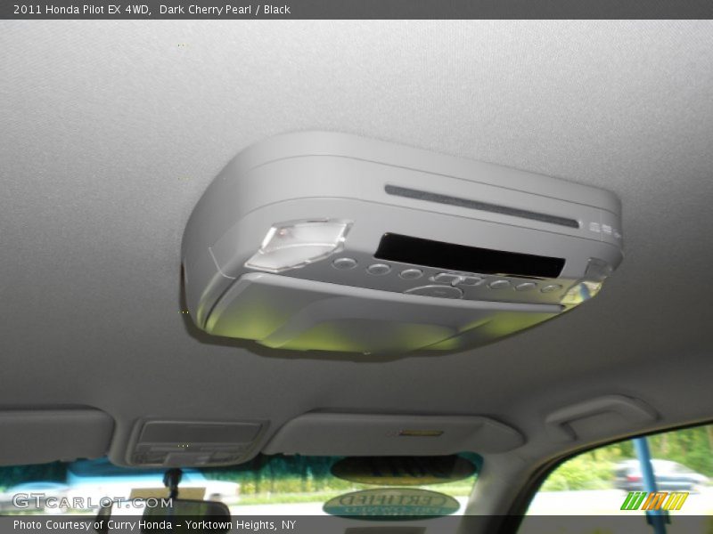 Dark Cherry Pearl / Black 2011 Honda Pilot EX 4WD