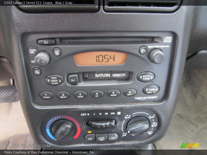 Blue / Gray 2002 Saturn S Series SC2 Coupe