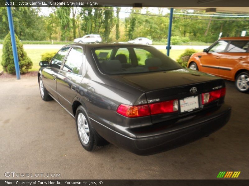 Graphite Gray Pearl / Gray 2001 Toyota Camry LE