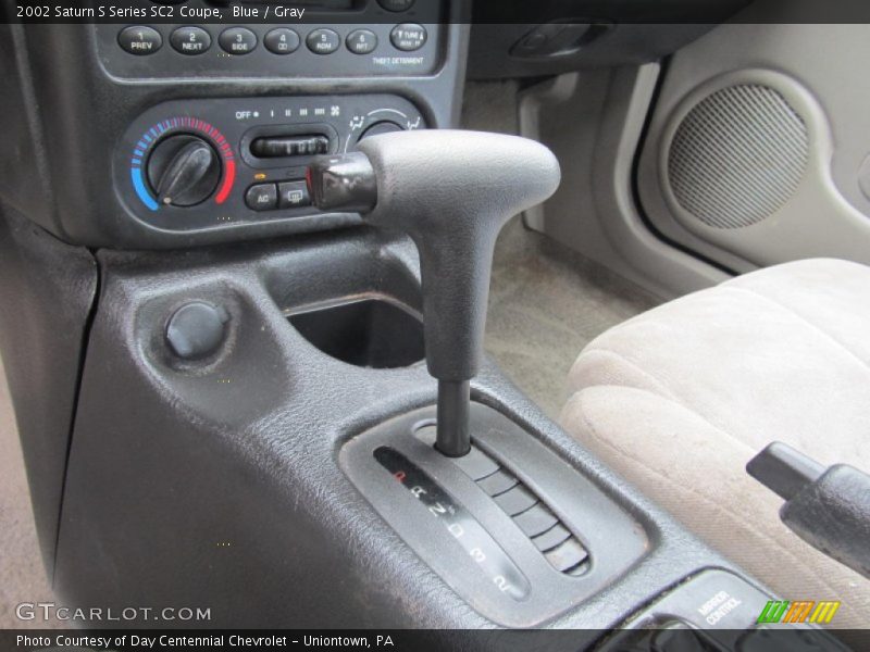Blue / Gray 2002 Saturn S Series SC2 Coupe