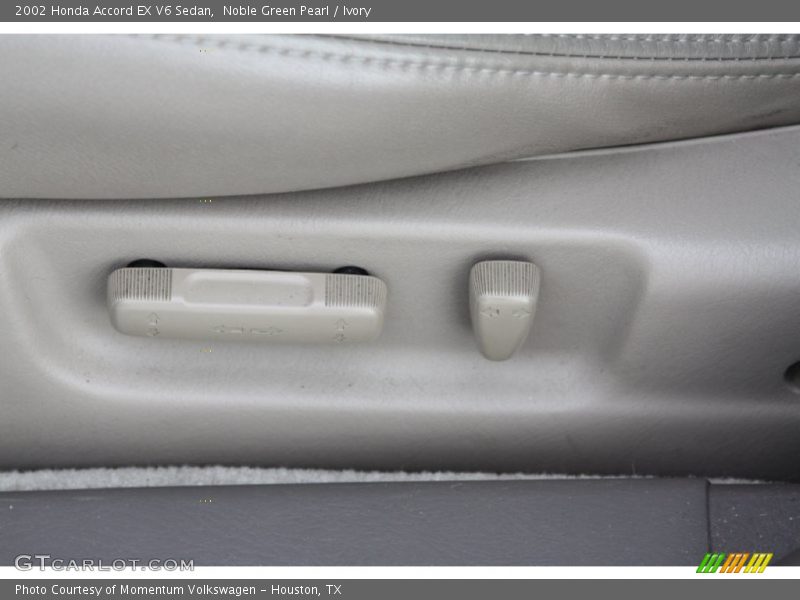 Noble Green Pearl / Ivory 2002 Honda Accord EX V6 Sedan
